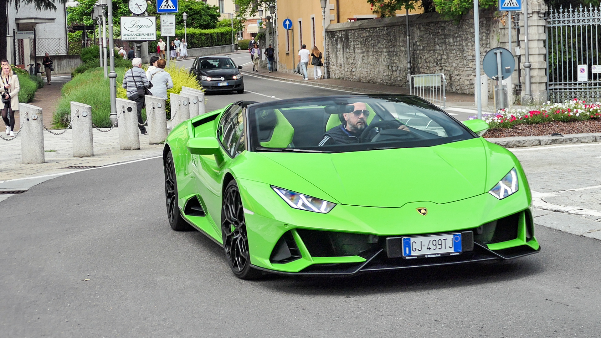 Lamborghini Huracan Evo Spyder - GJ499TJ (ITA)