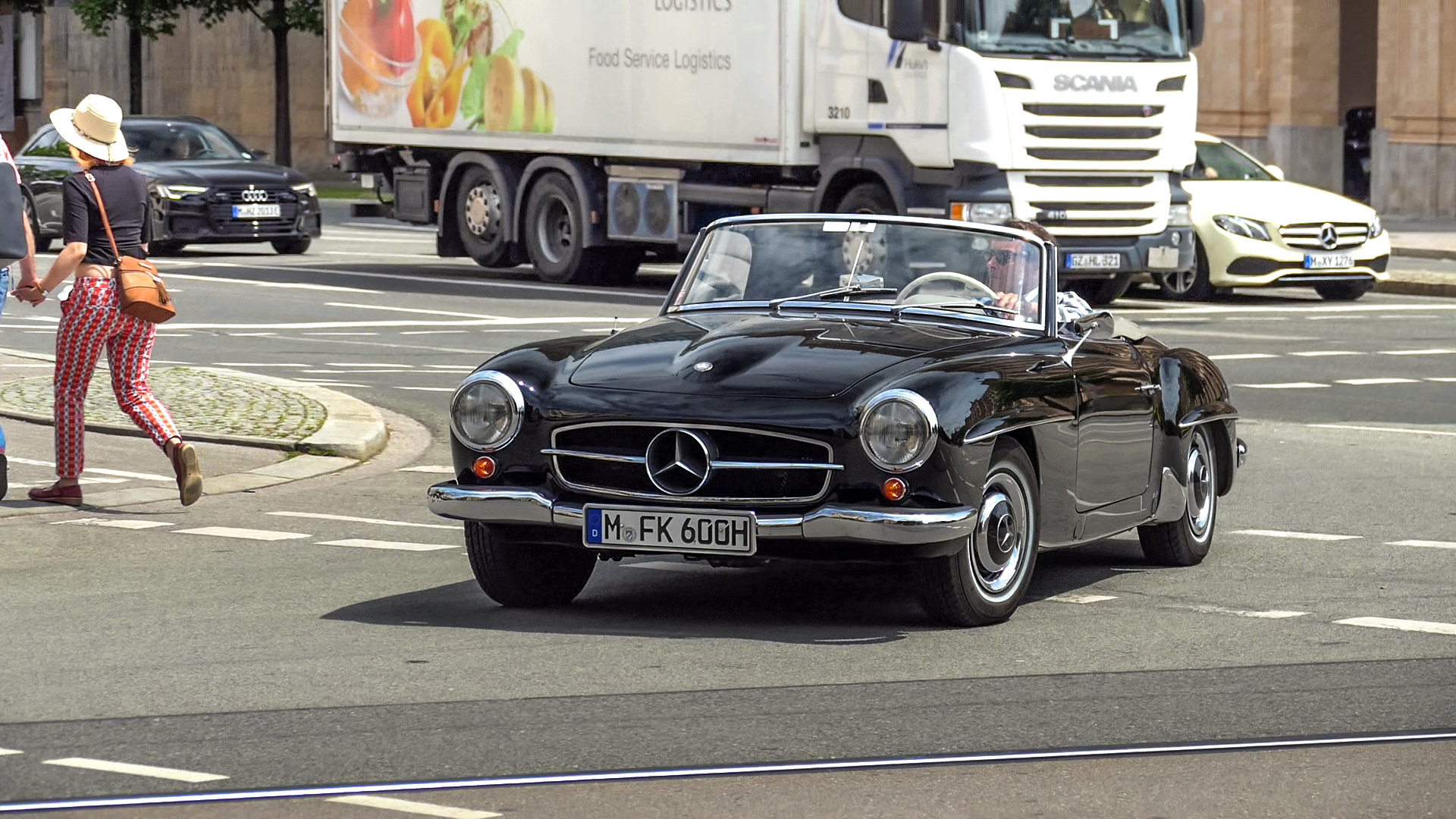 Mercedes SL190 - M-FK600H