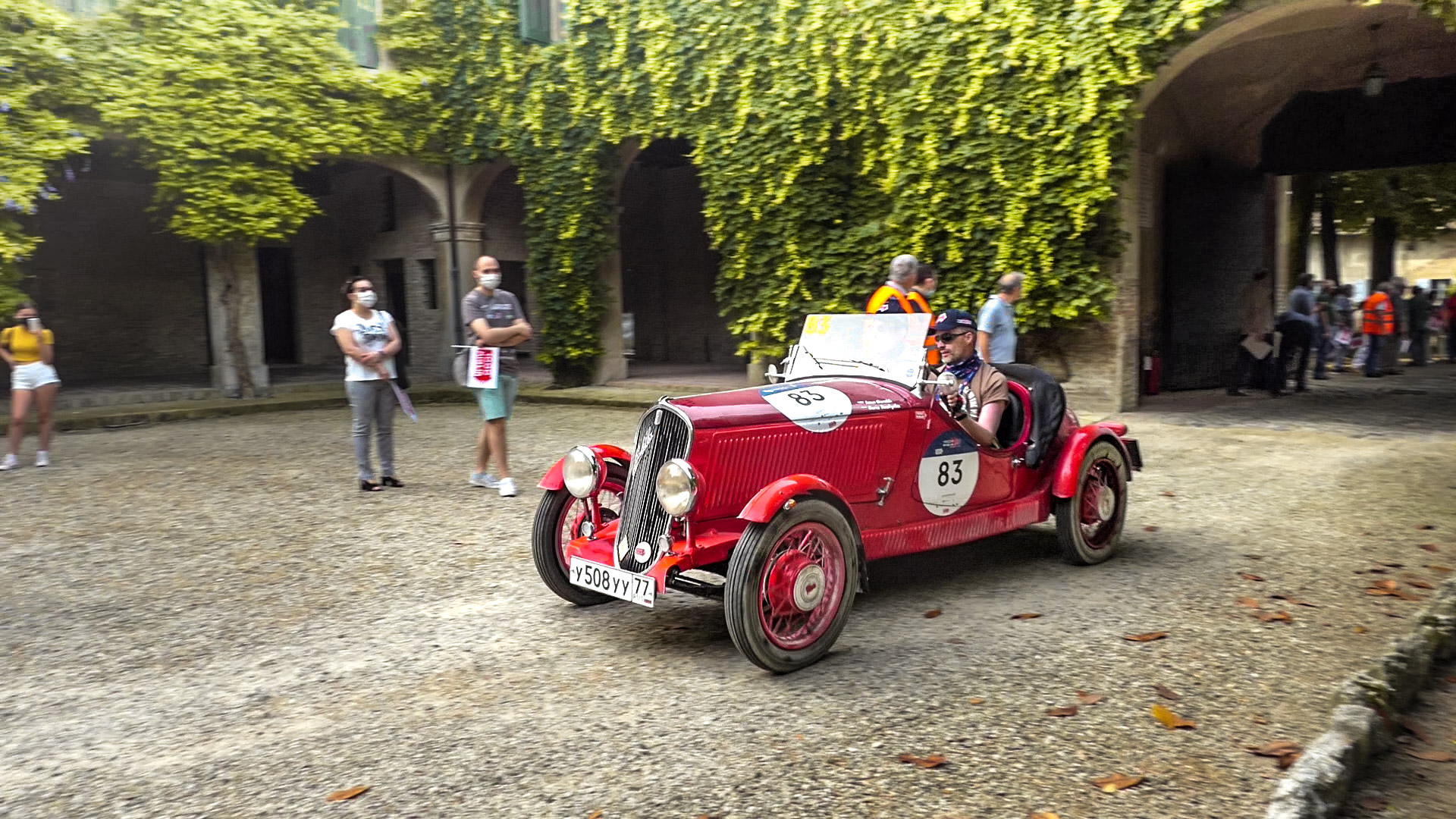 Fiat 508 S Balilla Sport Mille Miglia - Y508YY-77 (RUS)