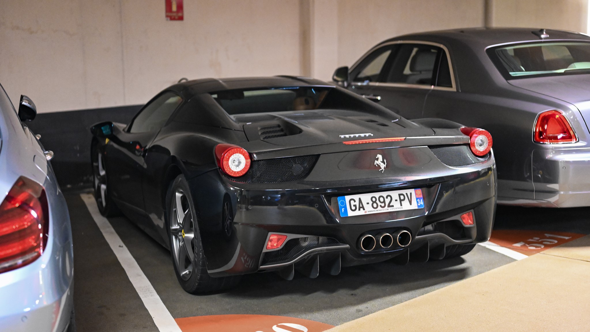Ferrari 458 Spider - GA982PV-34 (FRA)