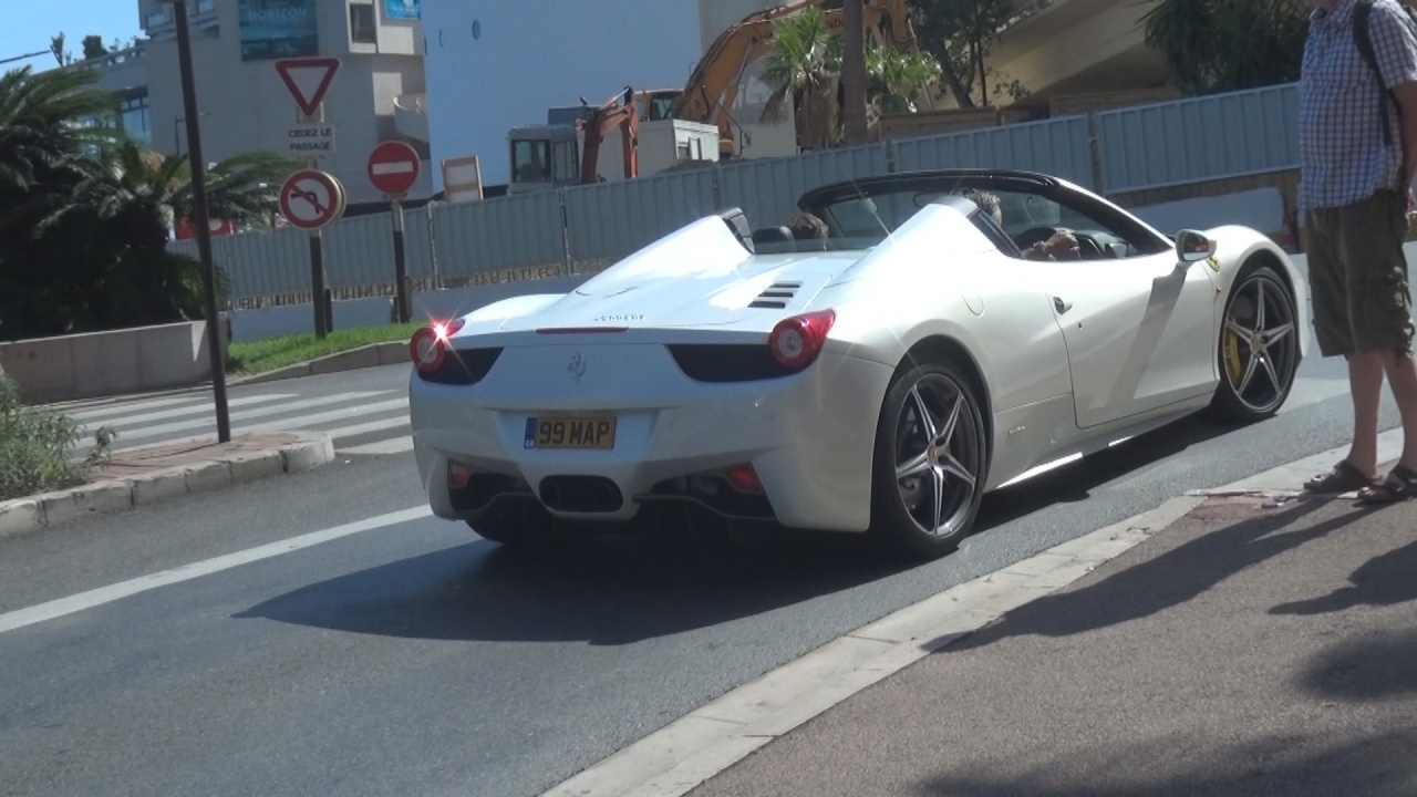 Ferrari 458 Spider - 99MAP (GB)