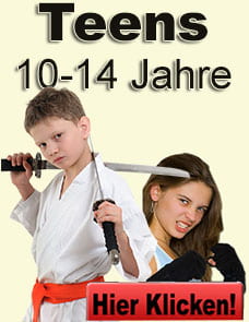 Karate und Kickboxen Bad Vilbel für Jugendliche 10-14 Jahre