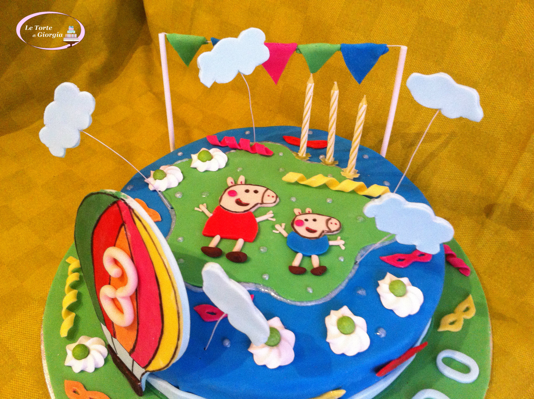 Torta IL CARNEVALE DI PEPPA PIG Le torte di