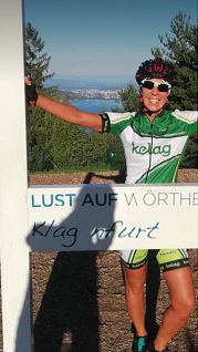 Training für das Radrennen am 28.9. auf den Pyramidenkogel