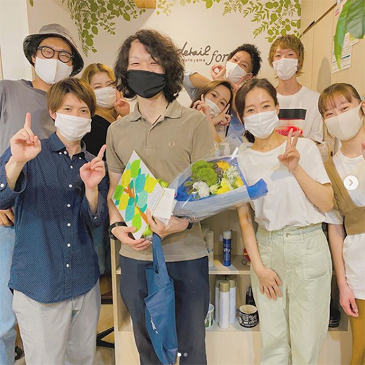 系列店 Hairdetail Bowtie谷山店長の送別会 千種区本山の美容室ヘアディテール本山フォレスト 系列店 Hairdetail Bowtie谷山店長の送別会 千種区本山の美容室ヘアディテール本山フォレスト