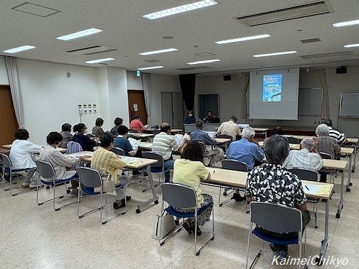 第１回成人講座　防火教室「火災！そのときどうする」を開催しました。