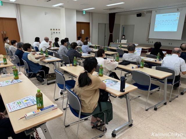 2024年度第5回成人講座　健康講話「眠れていますか？今日からできる快眠法」を開催しました。