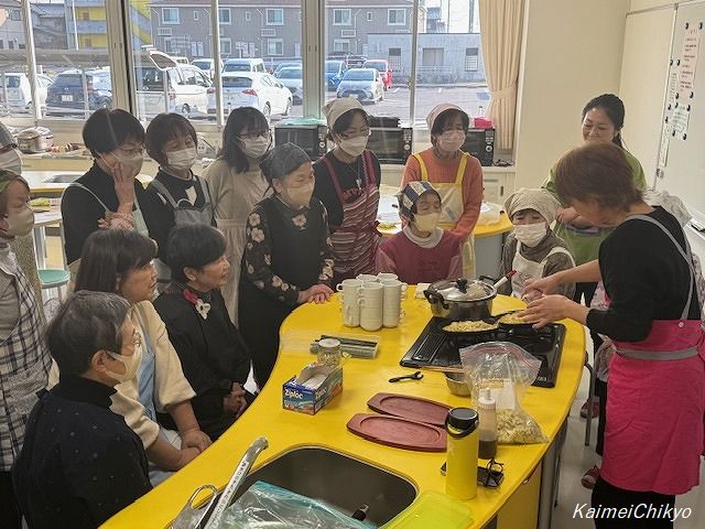 第5回開明女性学級　発酵食品を学ぼう！「ザワークラウト」開催しました！