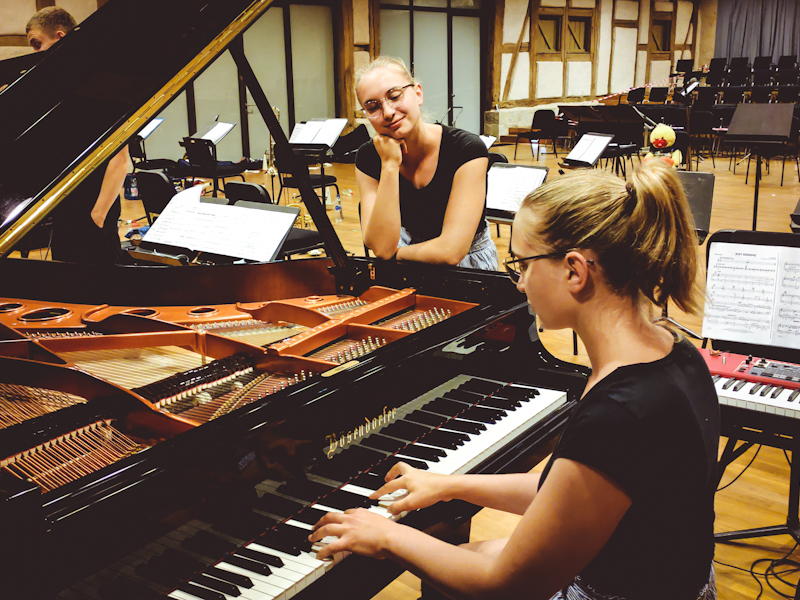 "Corona-Bandportraits" Copyright: Landesmusikrat Sachsen-Anhalt e. V., Marie-Christin Herberg 2020