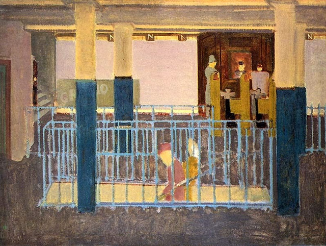 マーク・ロスコ『地下鉄の風景』(1938年)
