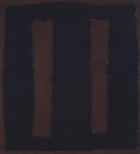 マーク・ロスコ『Black On Maroon』(1958年)