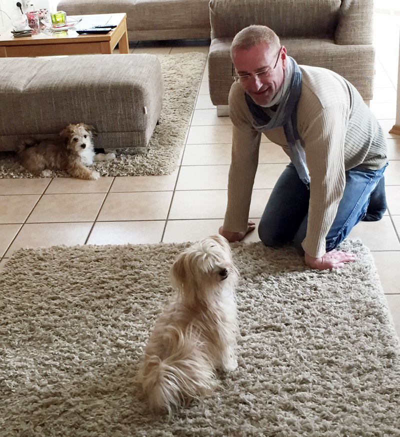 Mama Bella und Papa Werner besuchen mich in Bensheim.