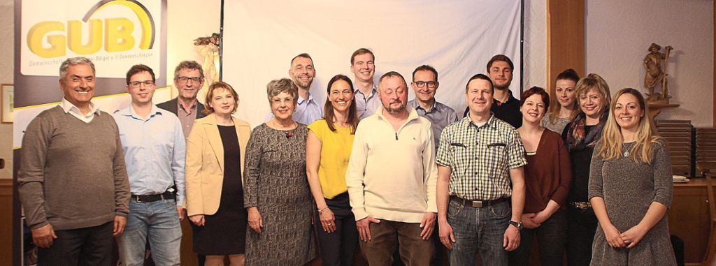 Kandidaten für den Ortskern
