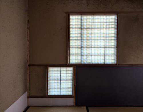 茶室　茶事をするためだけの贅沢な専用空間　下地窓　風炉先窓　四畳半　小間　掛障子