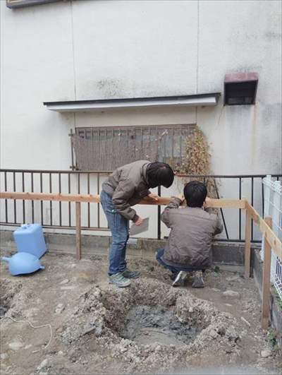 「丁張」　大阪の設計事務所　アーキスタジオ哲　一級建築士事務所