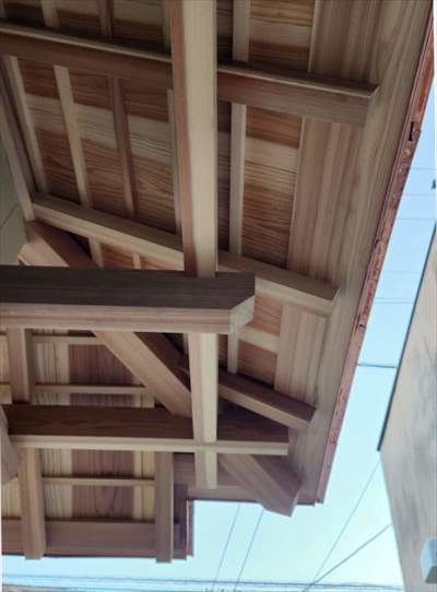 「追い込み」　お茶室・数寄屋の建築相談、設計　アーキスタジオ哲　一級建築士事務所　京都　金閣寺