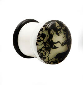 Tunnel In Carne Di Vite Acrilica - 2 Paia, Gioielli Italia - Foto 10