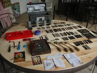 Herramientas utilizadas para cincelar