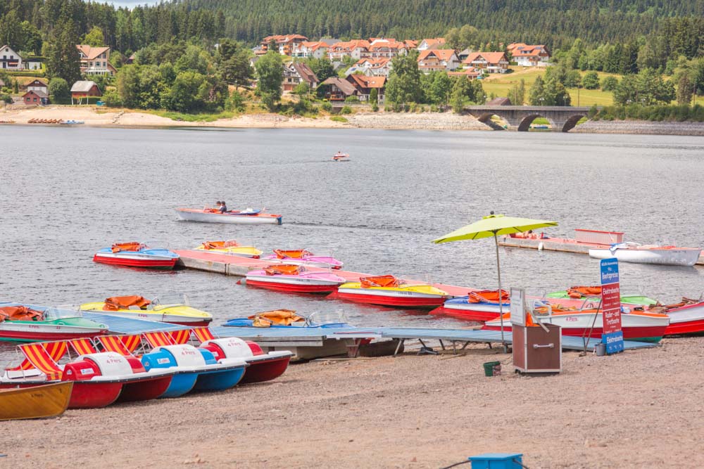 Bootsanleger am Schluchsee © Hochschwarzwald Tourismus GmbH