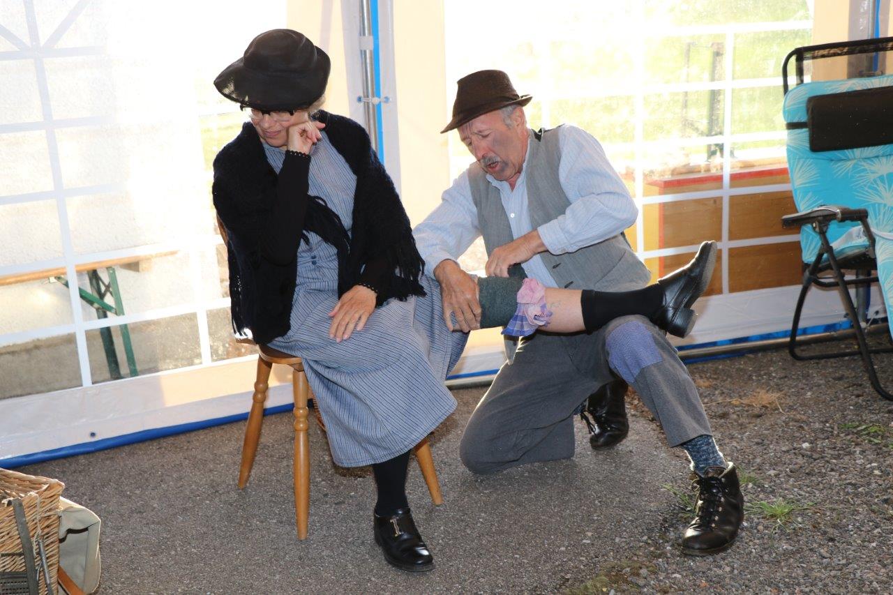 Komiker Gottfried und Elise aus dem Emmental, Kanton Bern, aus unserem Komikerprogramm