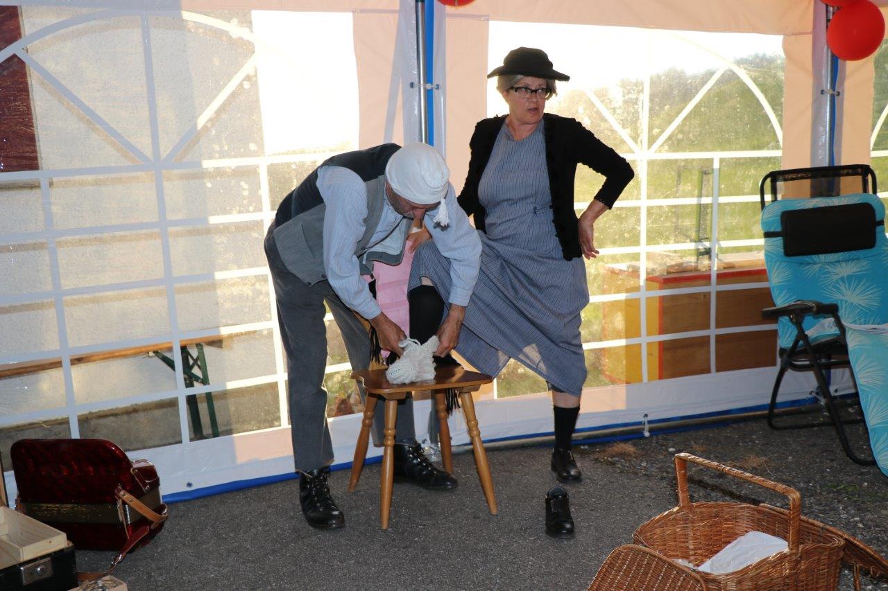Komiker Gottfried und Elise aus dem Emmental, Kanton Bern, aus unserem Komikerprogramm