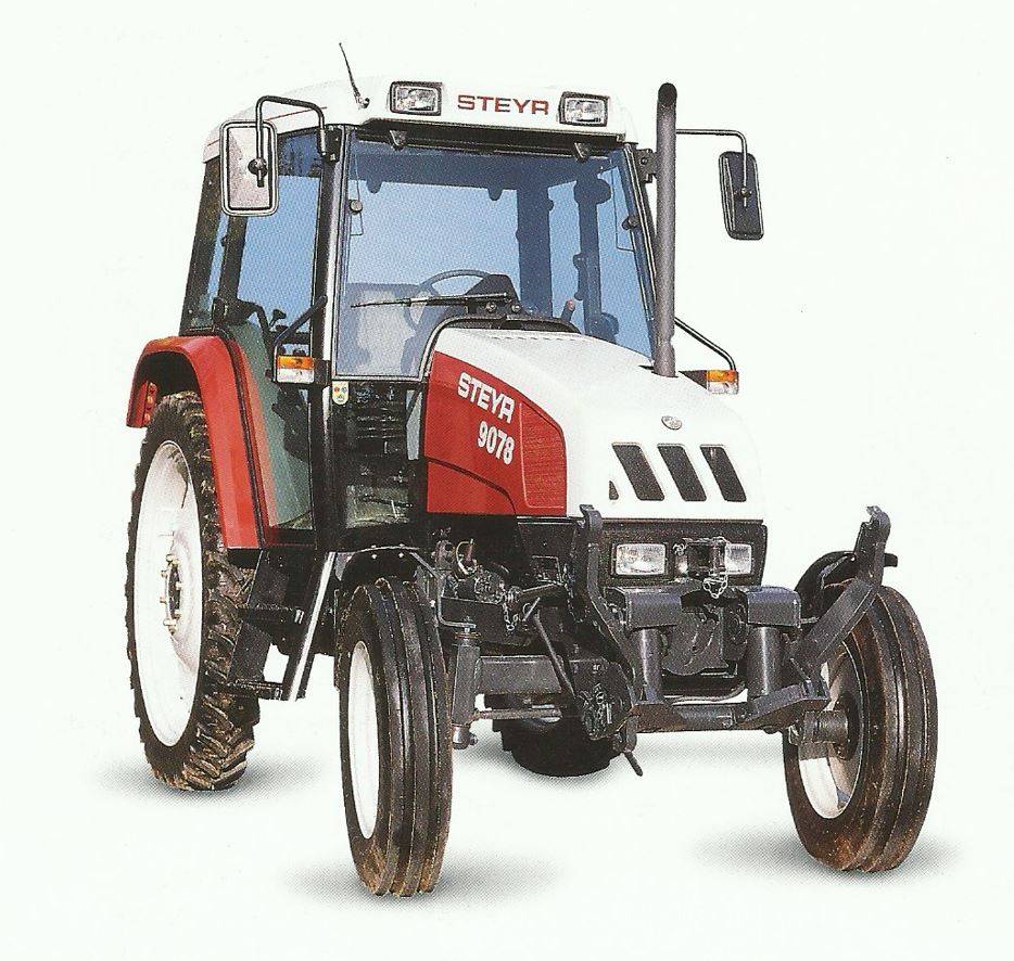 Steyr M9078 Hinterradmaschine (Quelle: CNH)