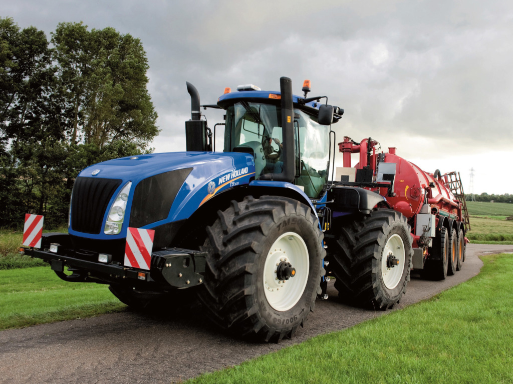 New Holland T9.505 Knicklenker Traktor (Quelle: CNH)