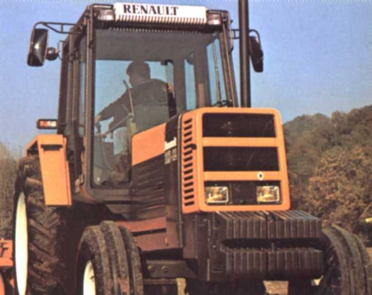 Renault 103-12TS Traktor mit Kabine (Quelle: Claas)