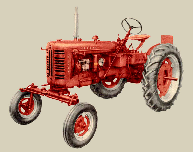 IHC Farmall F-135D Traktor (Quelle: Hersteller)