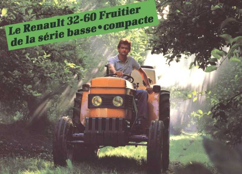 Renault 32-60F Obstbautraktor (Quelle: Claas)