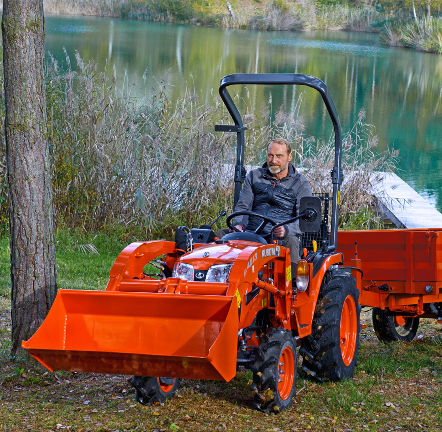 Kubota B1-241 Kleintraktor (Quelle: Kubota)