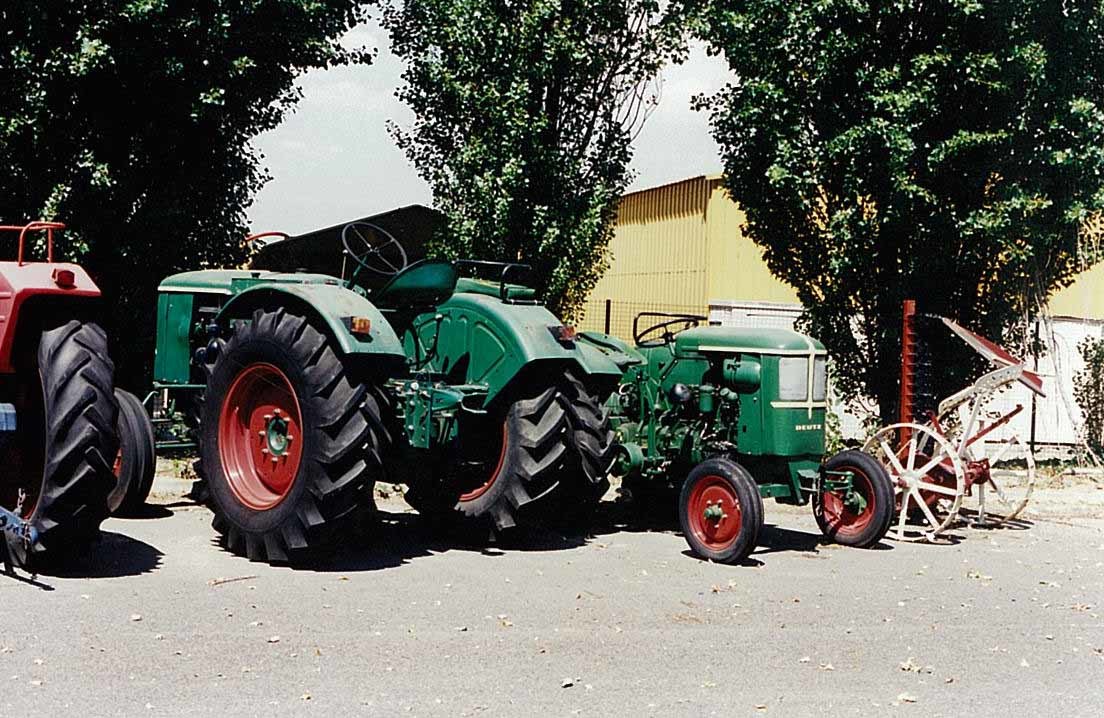 Deutz F1L 414 und F3L 514 Traktoren (Quelle: SDF Archiv)