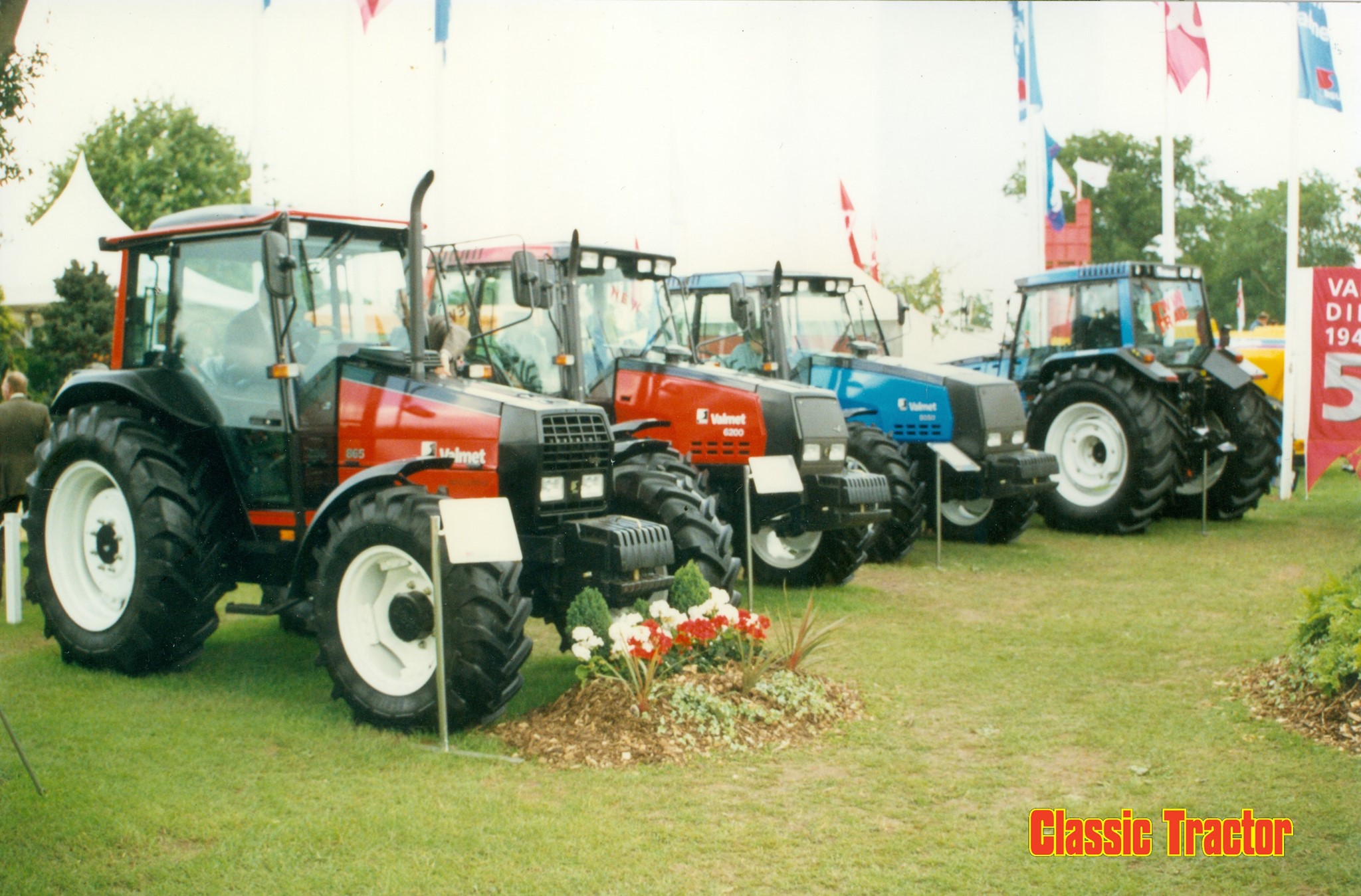 Valmet 865, 6200 und 8050 Traktoren (Quelle: Hersteller)