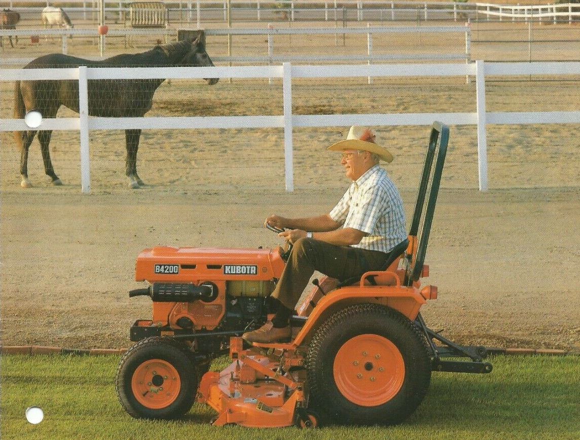 Kubota B4200 Kompakttraktor (Quelle: Kubota)
