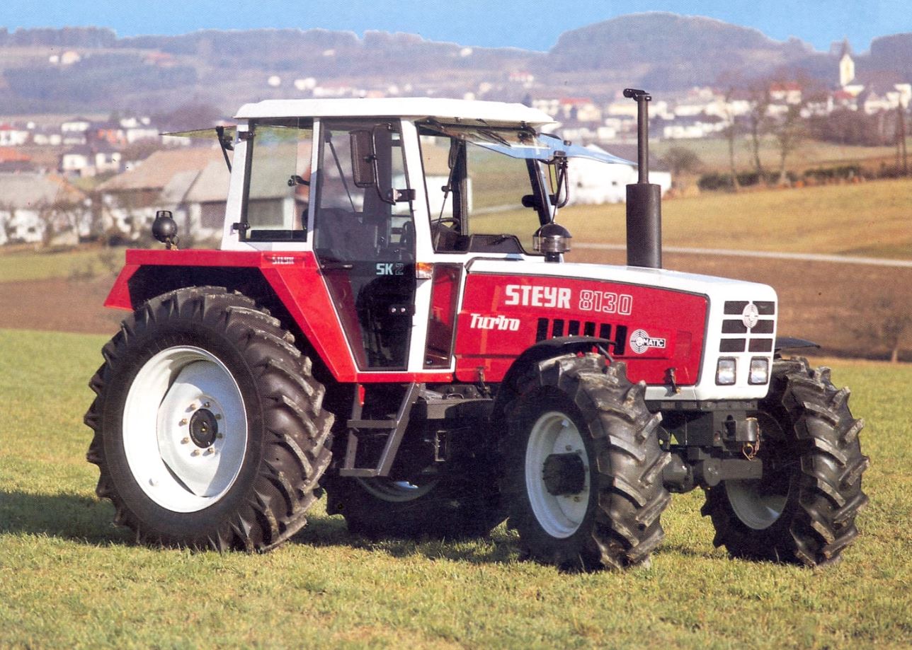 Steyr 8130 SK2 Allradtraktor (Quelle: CNH)
