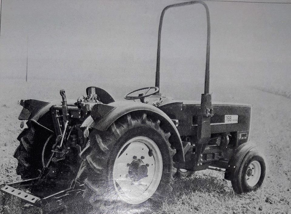 Steyr 768 Traktor mit Kabine (Quelle: CNH)