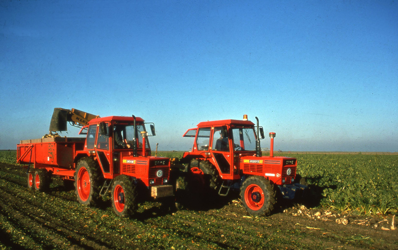 SAME Centurion 75 und Mercury 85 Traktoren (Quelle: SDF Archiv)