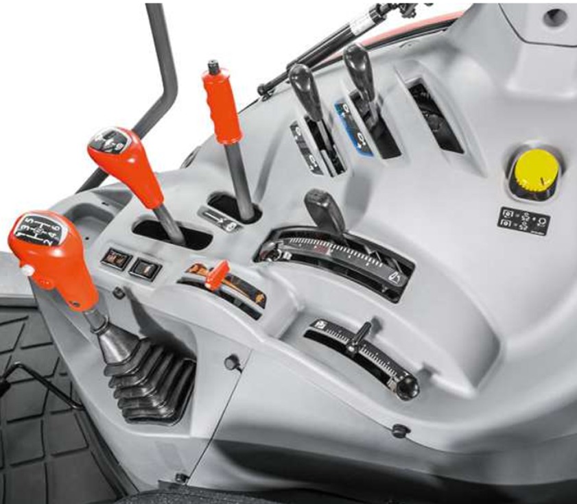Kubota M5002 Traktor Kabine (Quelle: Kubota)