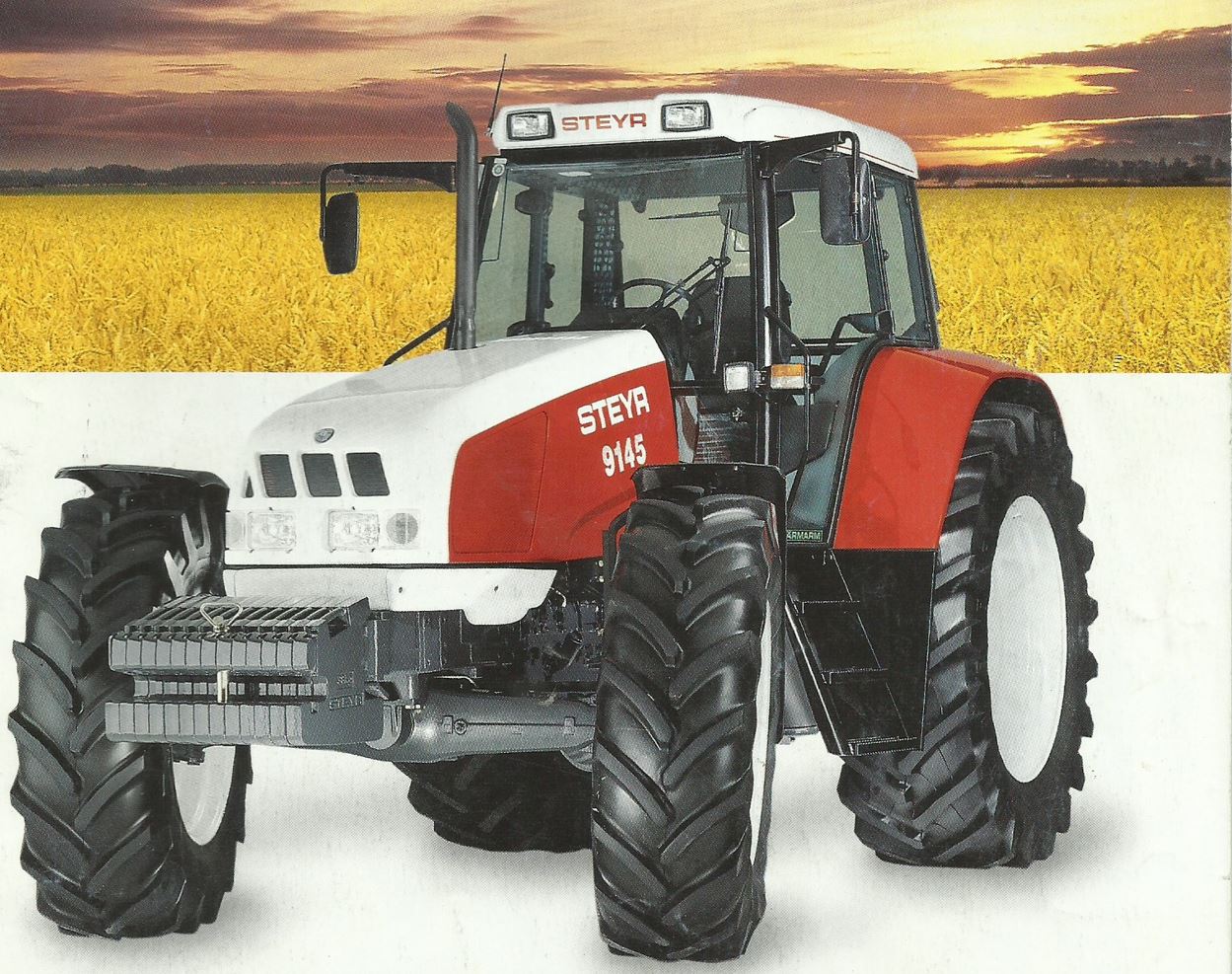 Steyr 9145 Allradtraktor (Quelle: CNH)