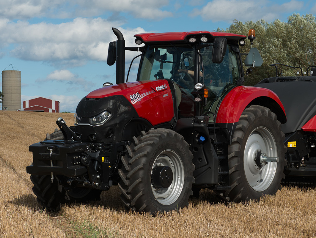 Case IH Optum 300 CVX Großtraktor in der US-Version (Quelle: CNH)