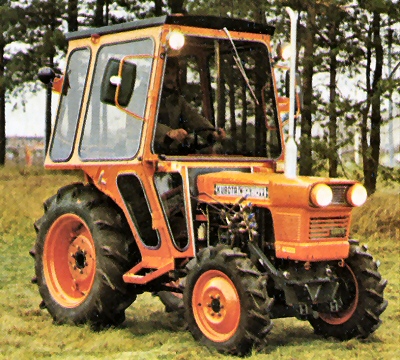 Kubota L245 Traktor mit Kabine (Quelle: Kubota)