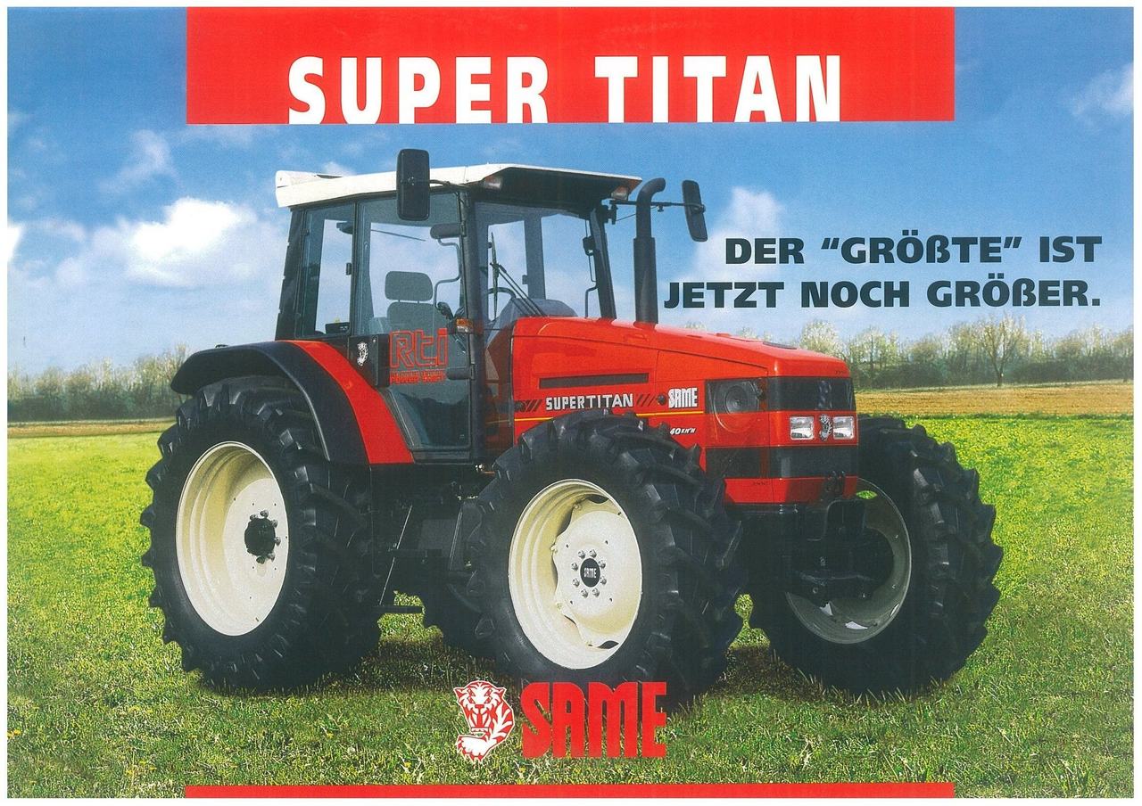 SAME SuperTitan Großtraktor (Quelle: SDF Archiv)