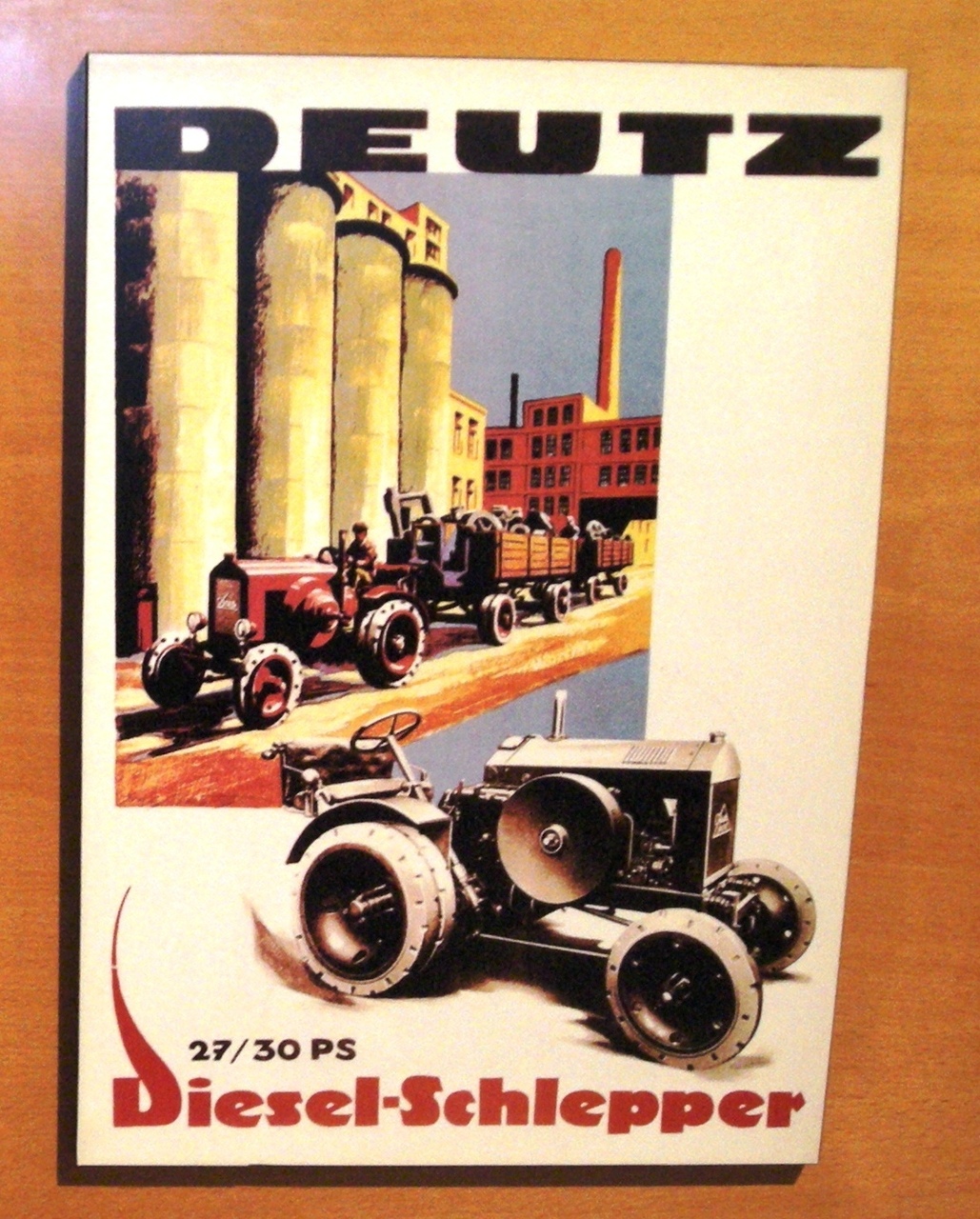 Deutz MTZ 220 Traktor (Quelle: SDF Archiv)