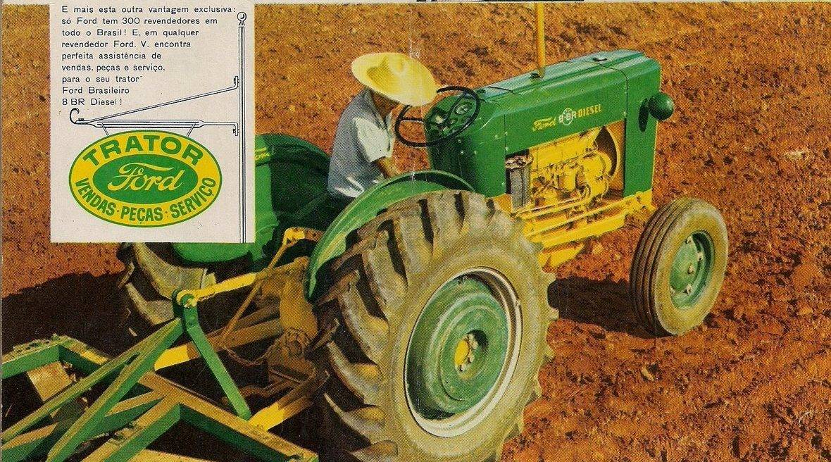 Ford 8BR Traktor, gebaut in Brasilien (Quelle: CNH)
