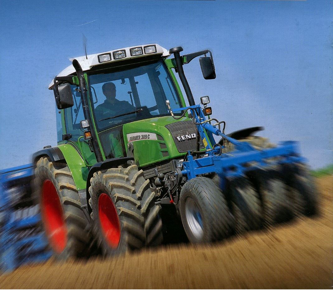 Fendt Farmer 309C Traktor (rundes Design) (Quelle: AGCO Fendt)