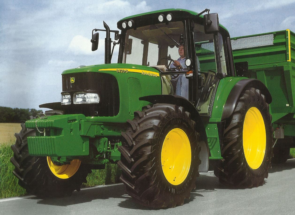 John Deere 6420S Traktor (Quelle: John Deere)
