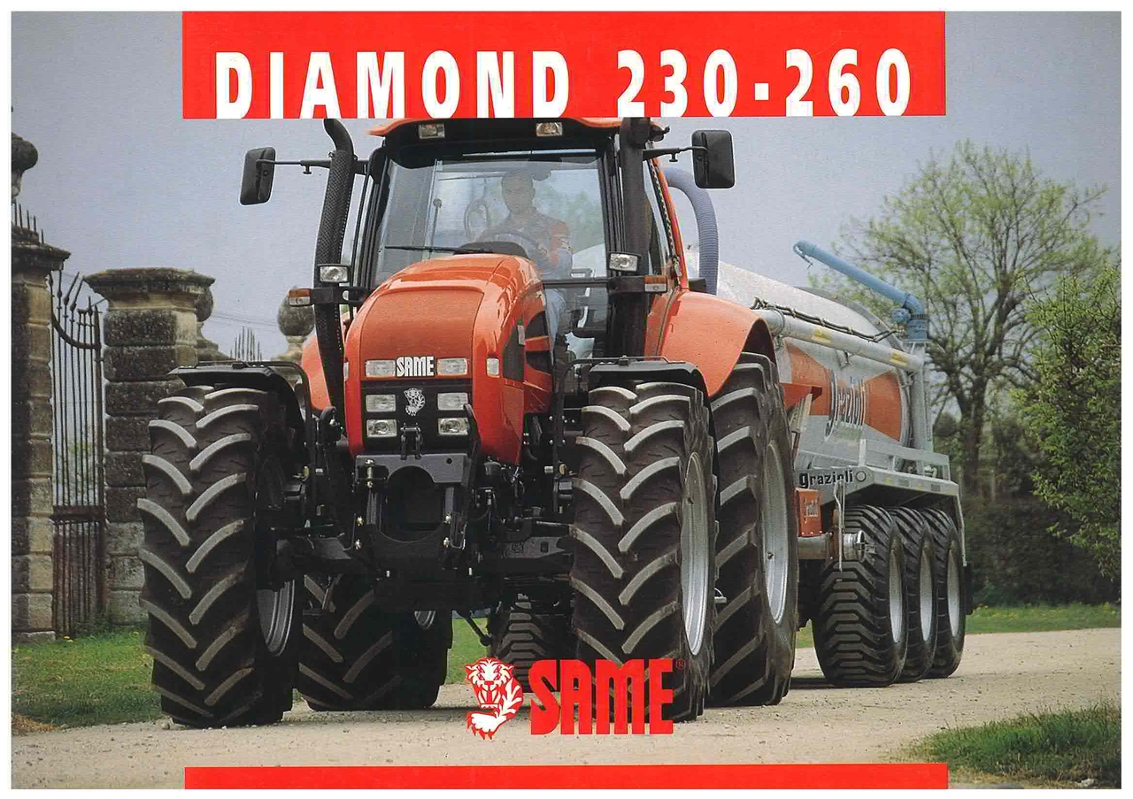 SAME Diamond 260 Traktor (Quelle: SDF Archiv)