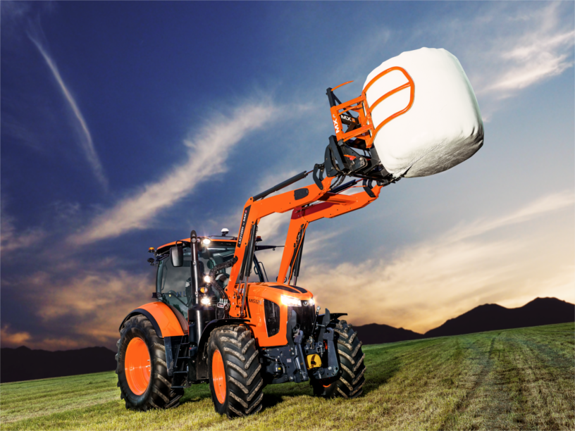 Kubota M6121 Frontladerschlepper (Quelle: Kubota)
