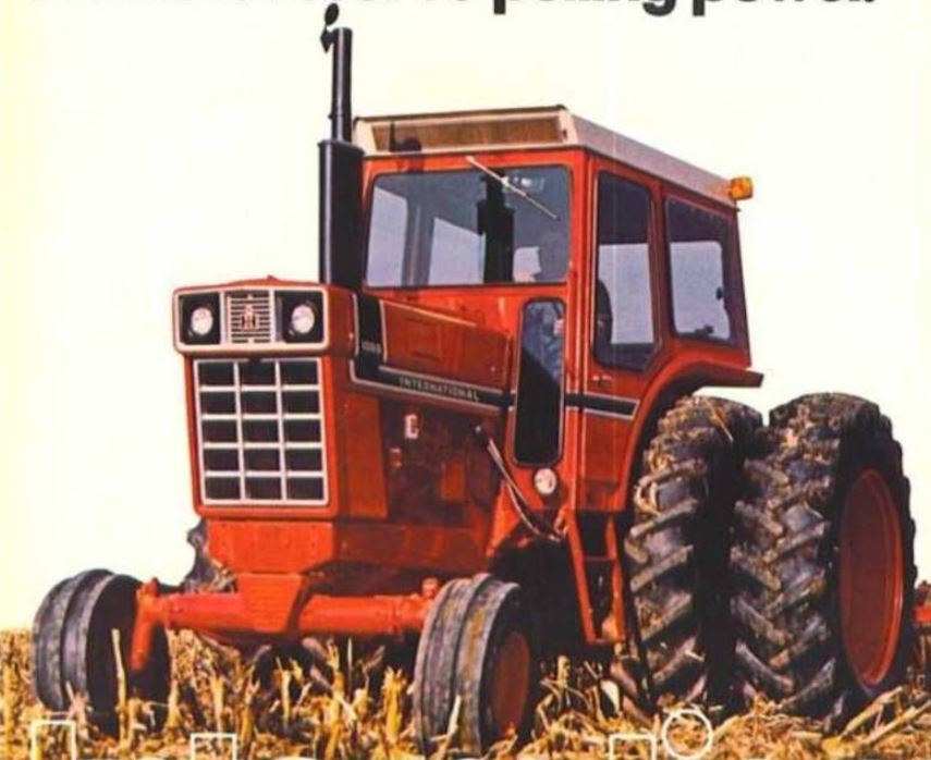 IHC 1066 Turbo Traktor mit Kabine (Quelle: Hersteller)
