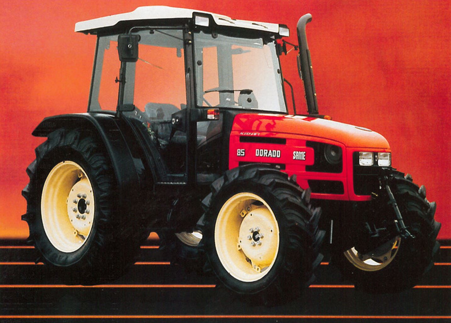SAME Dorado 85 Traktor (Quelle: SDF Archiv)